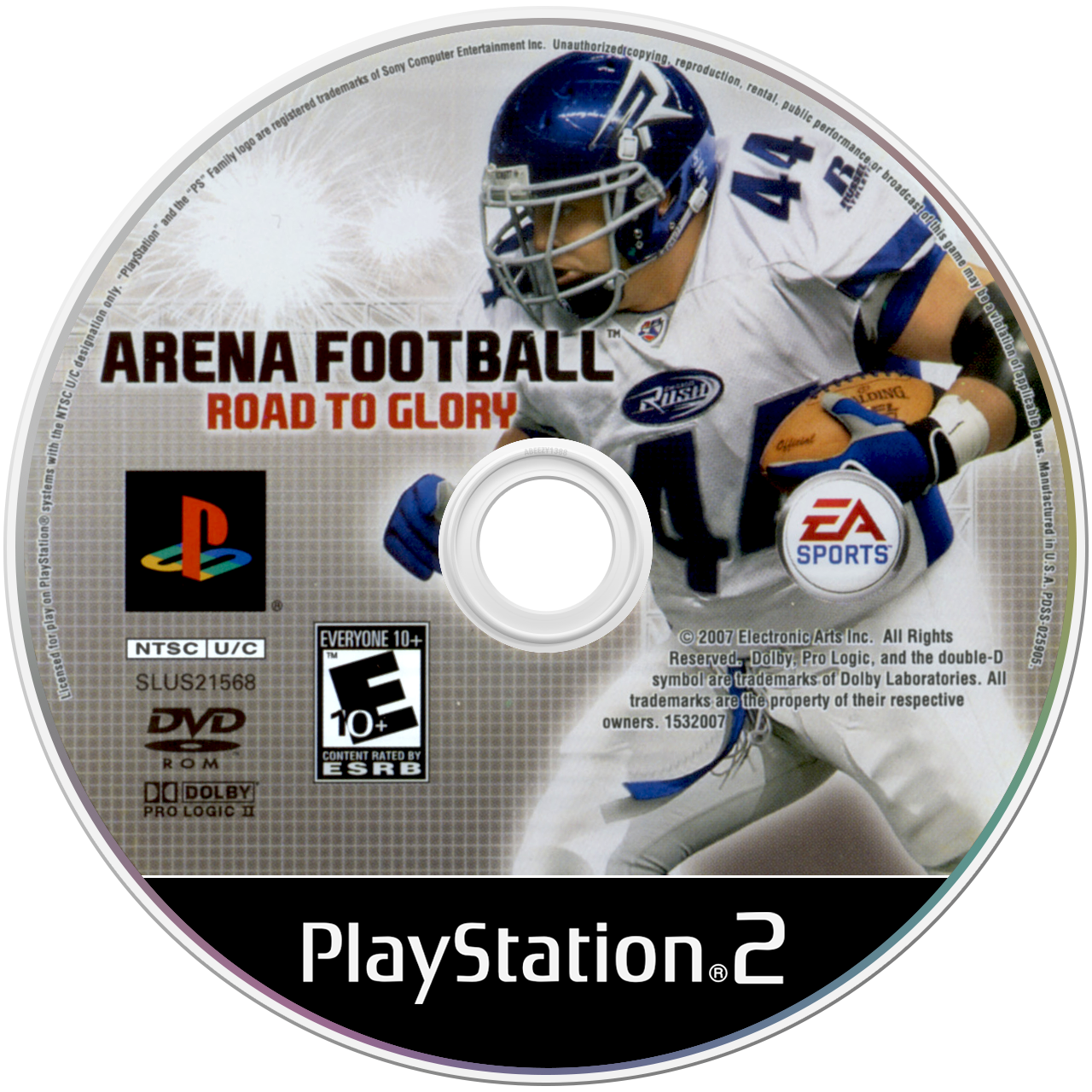 Arena Football Road to Glory media 5 for Playstation 2